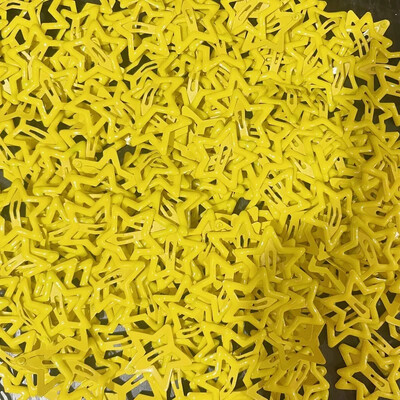 10db Színes Star BB Hajcsat Lányok Y2K Aranyos Star Barrettes Női Egyszerű Fém Snap Clip fejdísz Haj Ékszer Kiegészítők