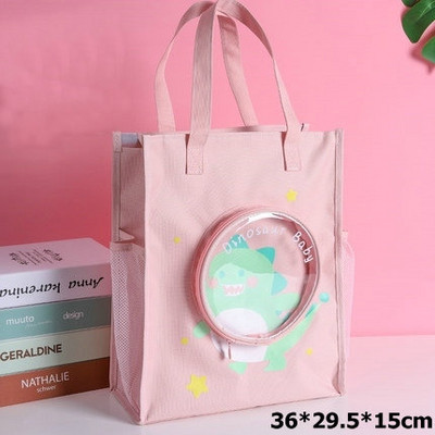 Kawaii iskolatáska lányoknak, gyerekeknek, hordozható házi feladatnak járó könyves táska általános iskolai diáktáska iskolába