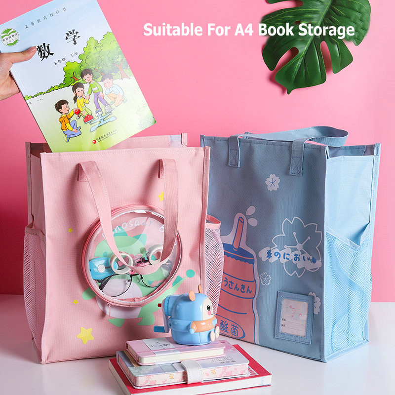 Kawaii iskolatáska lányoknak, gyerekeknek, hordozható házi feladatnak járó könyves táska általános iskolai diáktáska iskolába