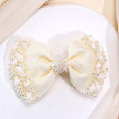 Sweet Pearl Hajmasni klipekkel Boutique Shell Hajtűk Fejfedők Lányok Hajformázó Eszközök Új fejfedők Gyerekek Hajkiegészítők