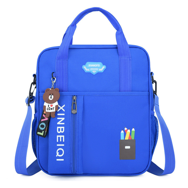 Τσάντα τέχνης για μαθητές δημοτικού χαριτωμένη κορεάτικη σχολική τσάντα μακιγιάζ μεγάλης χωρητικότητας απλή χειροποίητη τσάντα βιβλίου