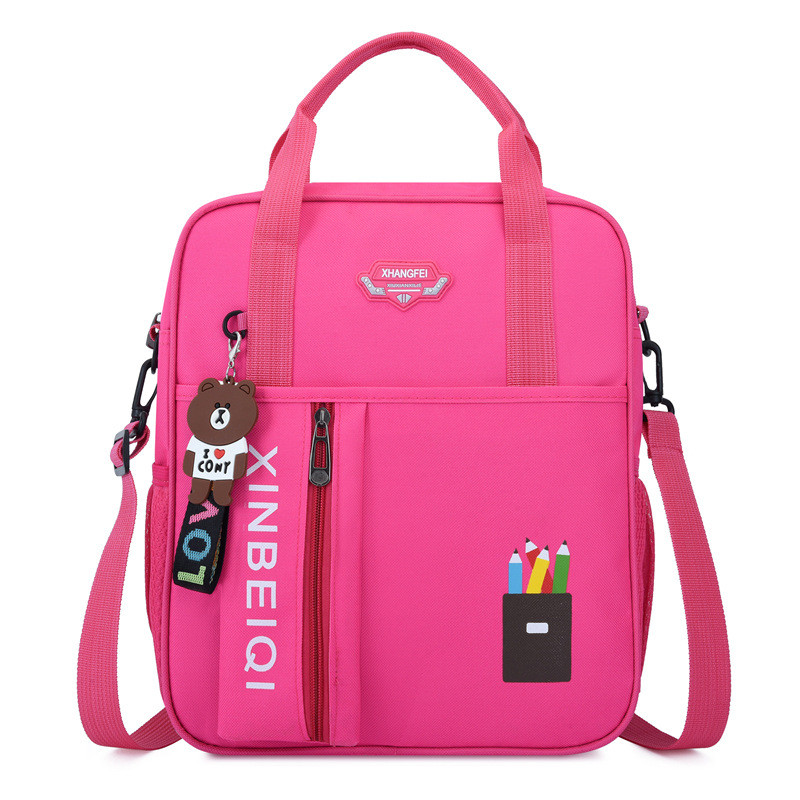 Τσάντα τέχνης για μαθητές δημοτικού χαριτωμένη κορεάτικη σχολική τσάντα μακιγιάζ μεγάλης χωρητικότητας απλή χειροποίητη τσάντα βιβλίου