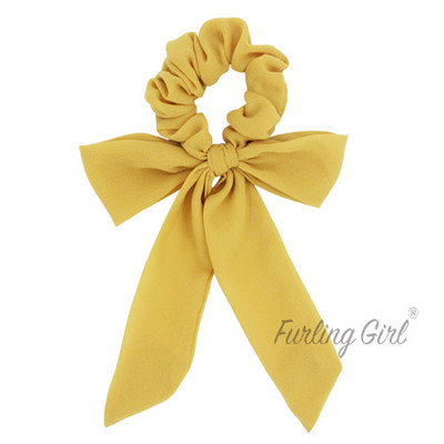 1 KOM Čvrsta šifonska mašna, elastične trake za kosu, šal, gumica za kosu, ženske rezance za kosu