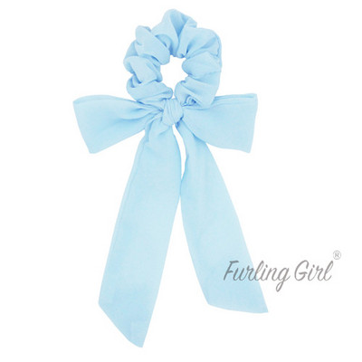 1 KOM Čvrsta šifonska mašna, elastične trake za kosu, šal, gumica za kosu, ženske rezance za kosu