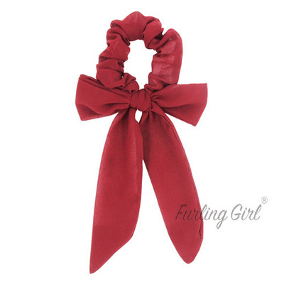 1 KOM Čvrsta šifonska mašna, elastične trake za kosu, šal, gumica za kosu, ženske rezance za kosu