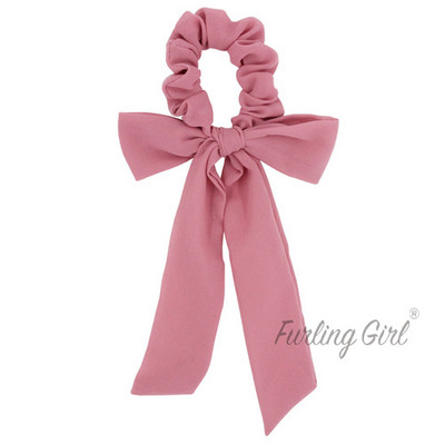 1 KOM Čvrsta šifonska mašna, elastične trake za kosu, šal, gumica za kosu, ženske rezance za kosu