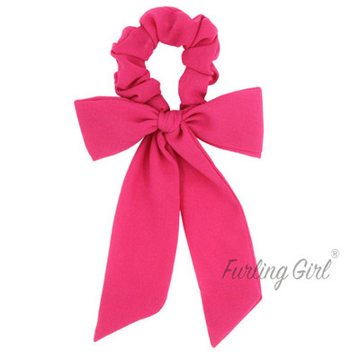 1 KOM Čvrsta šifonska mašna, elastične trake za kosu, šal, gumica za kosu, ženske rezance za kosu