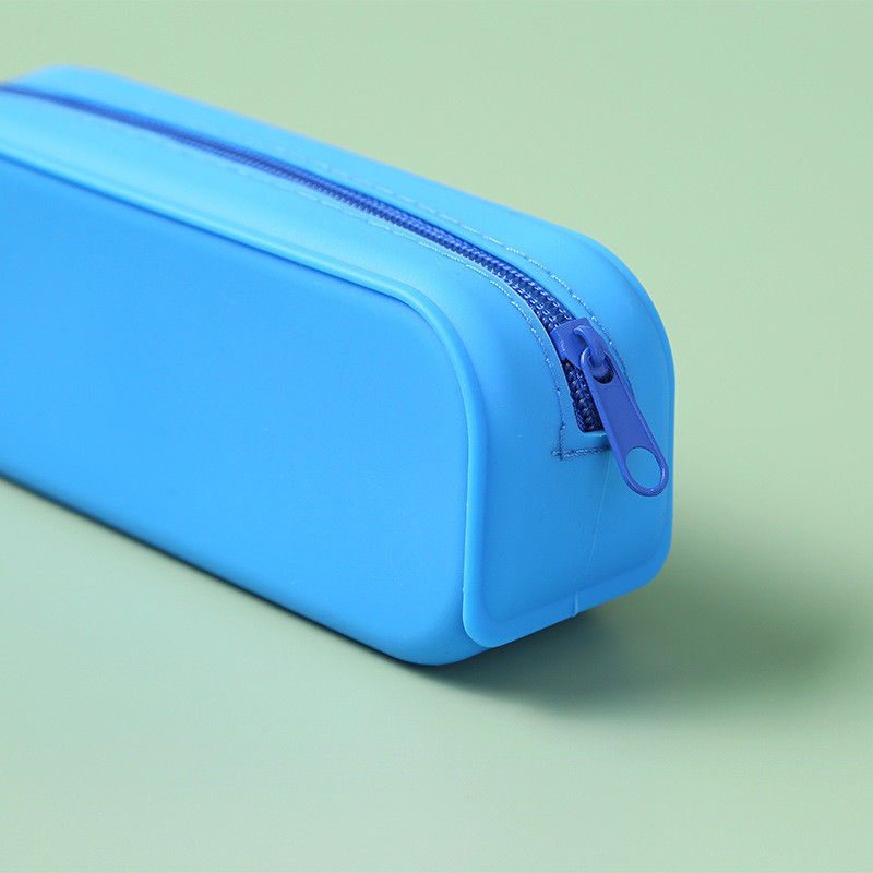 Iskolai szilikon ceruza levélpapír nagy kapacitású vízálló puha szilikon tolltartó Iskolai tokok ingyenes szállításhoz tollak Ajándék