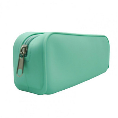 Szilikon tolltartó nagy kapacitású vízálló többcélú kefetartó tárolótáska írószer-rendező kellékek