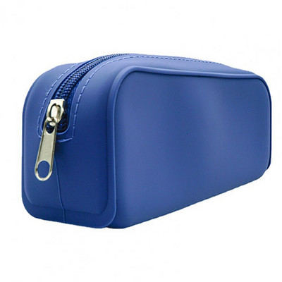 Szilikon tolltartó nagy kapacitású vízálló többcélú kefetartó tárolótáska írószer-rendező kellékek