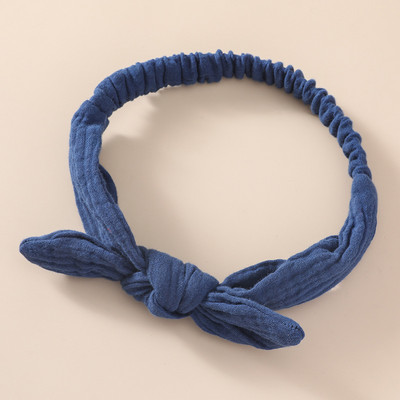 Baba rugalmas hajgumik lányok fejpánt pamut géz gyerek fejfedők csomó haj kiegészítők kisgyermek nyúl fül turbán puha Playa nyakkendők