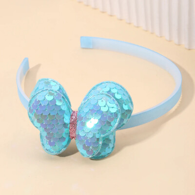 1db Gyerekek Aranyos Pillangó Rajzfilm Virág Hajpántok Fejfedők Lányok Szép Haj Karika Flitter Fejpántok Gyerek Haj Kiegészítők