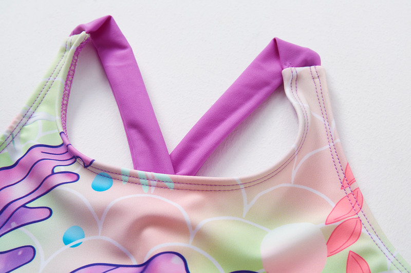 Νέα άφιξη 3~9Y Κορίτσια μαγιό μονοκόμματο Μαγιό για κορίτσια Παιδικά μαγιό κινουμένων σχεδίων Παιδικά κορίτσια Στολή για κολύμπι Φόρεμα παραλίας