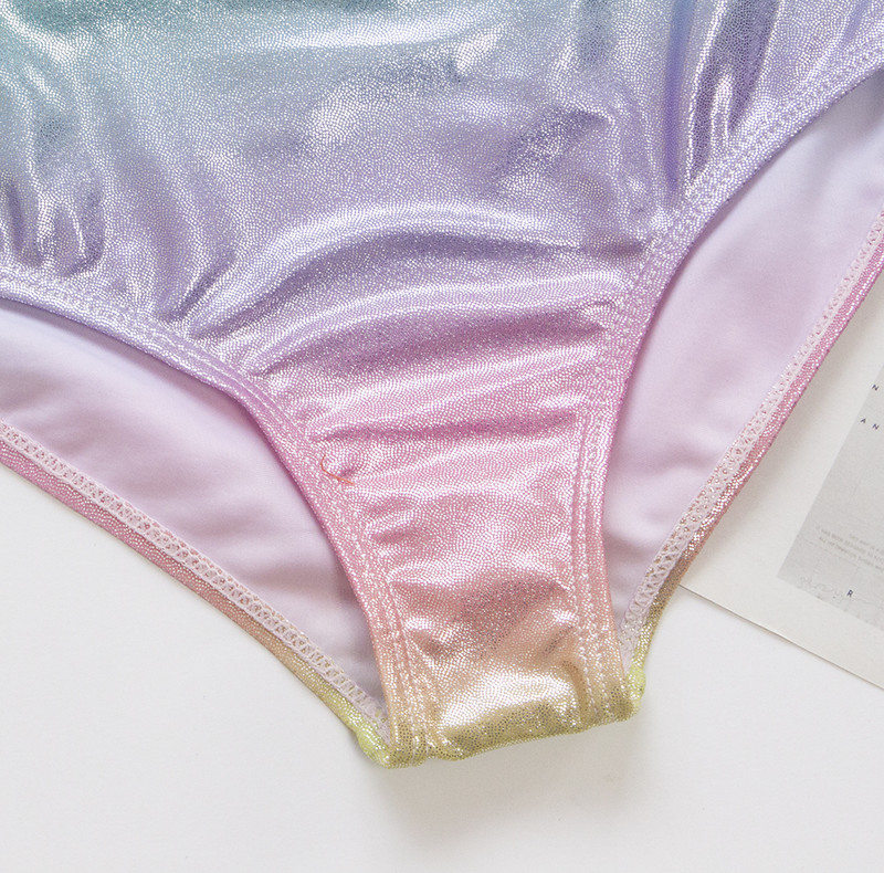 Rainbow Unicorn flitterek nyári gyerek egyrészes fürdőruha fürdőruha 2024 gyermek Monokini lány fürdőruha fürdőruha 282