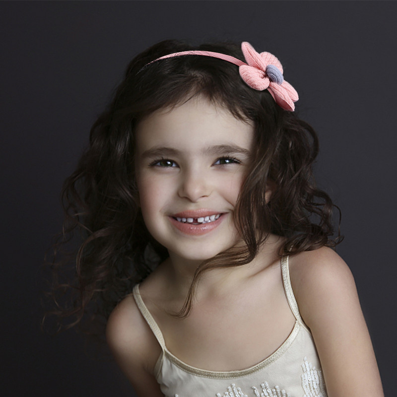 Aranyos virágos hajpánt lányoknak Gyerek hajcsat Kézzel készített szalagos hajpántok Születésnapi ajándékok Fejfedők Fejpántok Haj kiegészítők