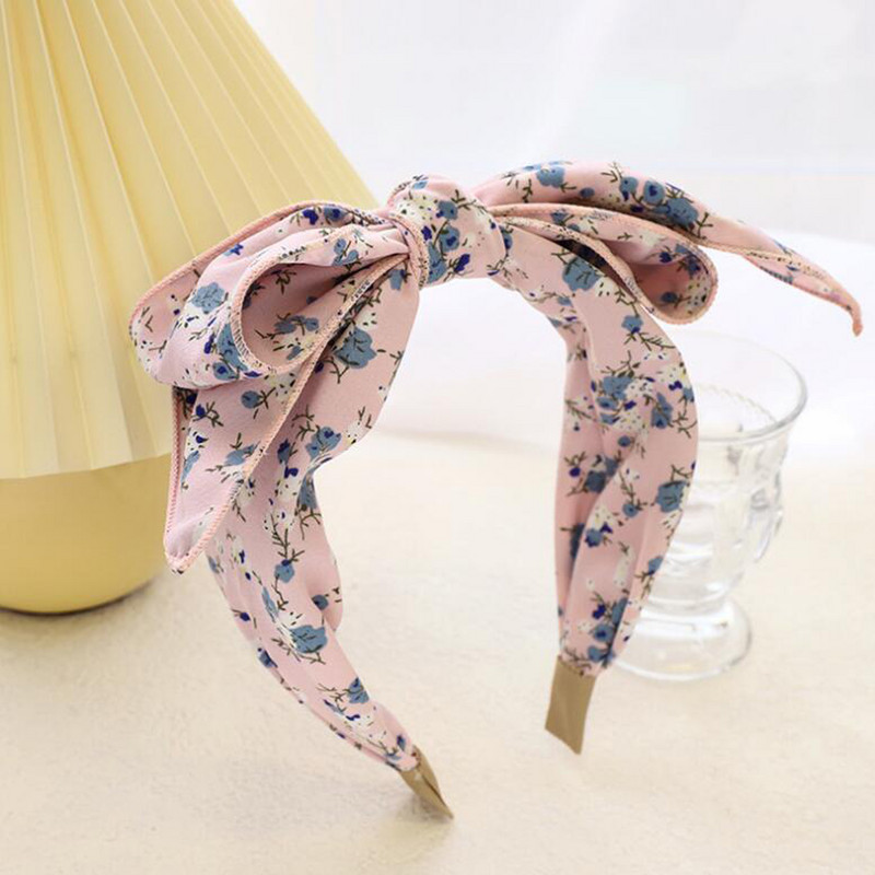 PROLY új divatos fejpánt nőknek Friss tavaszi fejfedők Big Bowknot Bohemia hajpánt felnőtteknek alkalmi utazási hajkiegészítők