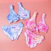 Dvodijelni kupaći kostim za djevojčice, dječji kupaći kostim za djevojčice, podijeljeni bikini, dječji kupaći kostim, dječji kupaći kostim, dječji kupaći kostimi za djecu, 3-8 godina