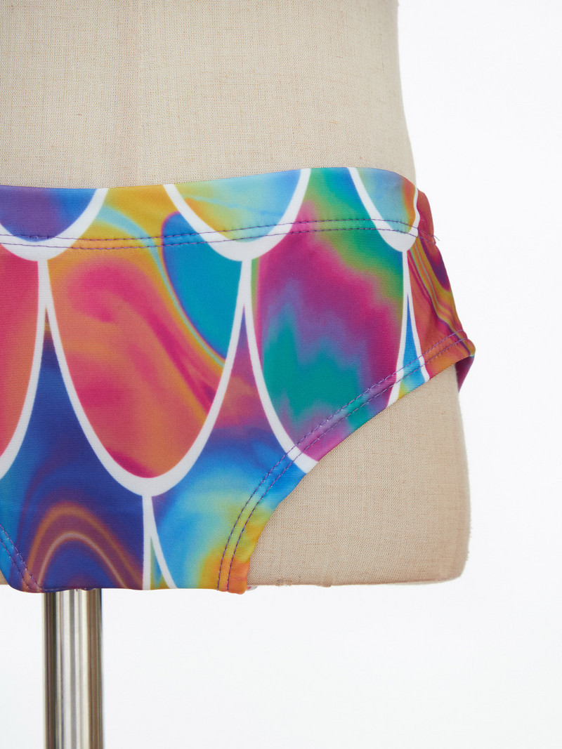 Gyerek lányok hal mérleg fürdőruha kötőfék nyakú úszó felsők rövidnadrággal Gyermek sellő fürdőruha Szörf búvár fürdőruha Strandruha