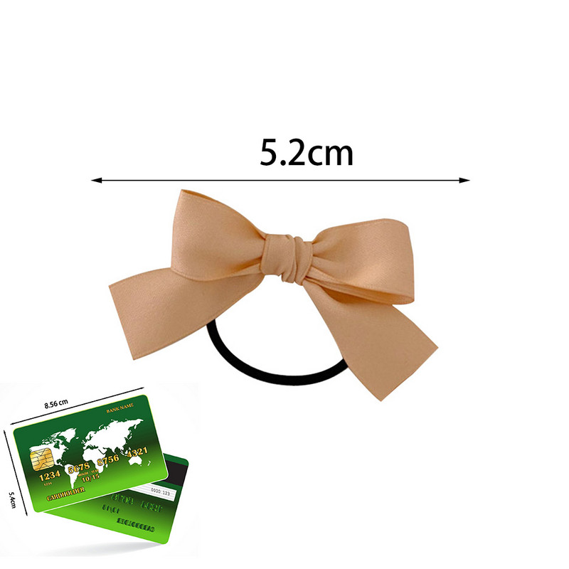 1 kom. korejske gumice za kosu s mašnom u čvor, gumice za kosu, modne vrpce, elastične gumice za kosu, vezice za rep, dodaci za kosu