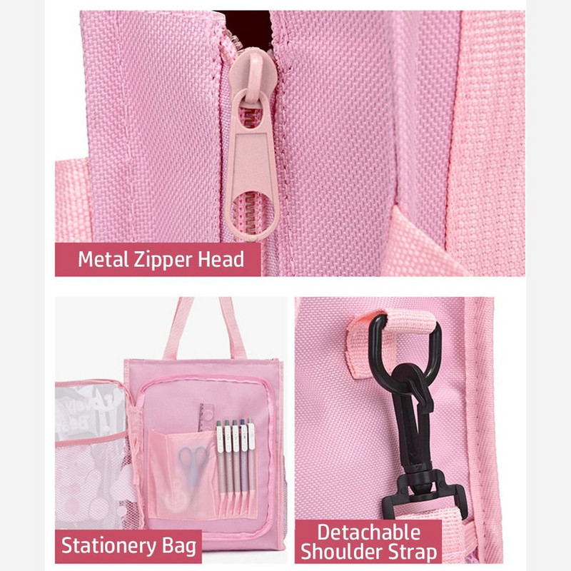 Ruksak velikog kapaciteta Višenamjenska prijenosna vodootporna torbica Dizajnerska školska torba s patentnim zatvaračem Dječaci Djevojčice