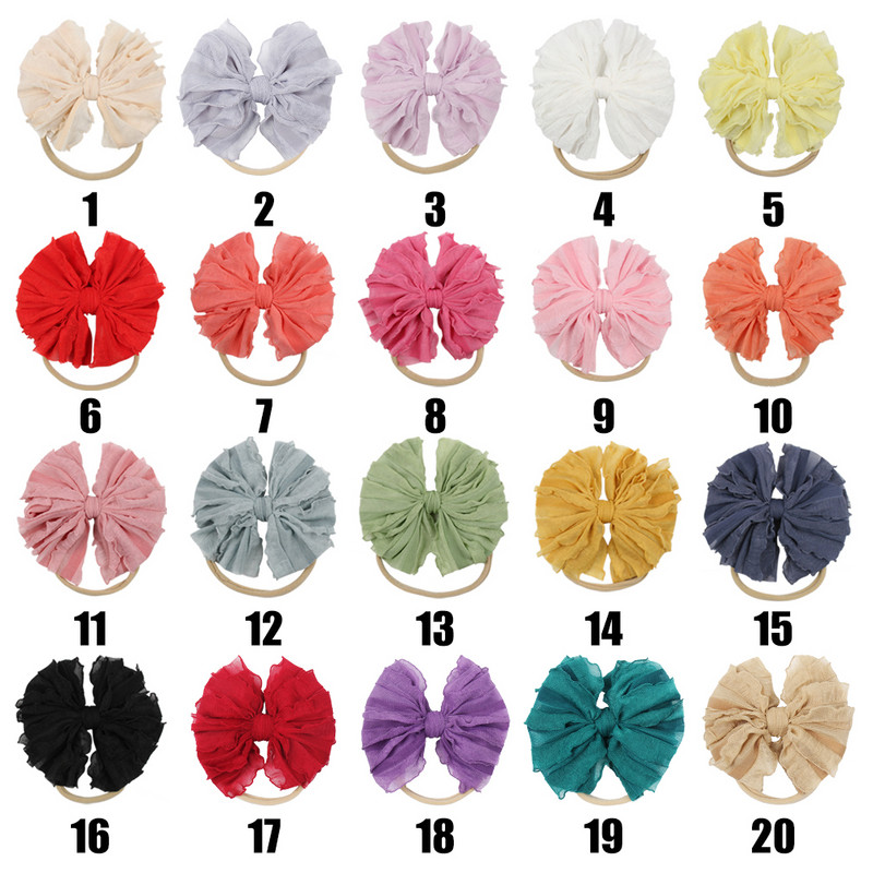 Aranyos masni baba nejlon fejpánt puha csipke lányok hajgumik divat újszülött hercegnő csecsemők hajszálak gyerekeknek tavaszi haj kiegészítők