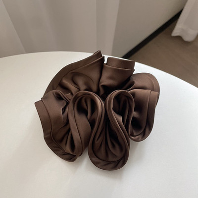 Suured Satiinist Scrunchies Juukselipsud Naiste Luksuslik Vintage suur elastne juuksepael Võrgustik Scrunchy Naiste Juuste Aksessuaarid Tüdrukutele