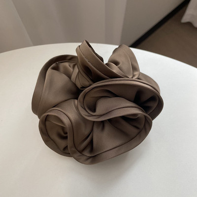 Suured Satiinist Scrunchies Juukselipsud Naiste Luksuslik Vintage suur elastne juuksepael Võrgustik Scrunchy Naiste Juuste Aksessuaarid Tüdrukutele