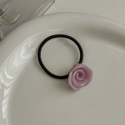 2023 Hajkötő kötél Női divat Rózsa Virág Haj Gumiszalagok Scrunchis Divatos Rugalmas Hajkiegészítők