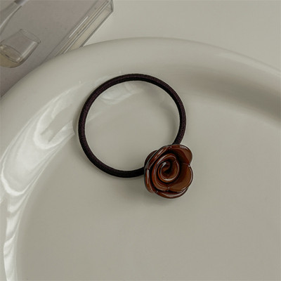 2023 Hajkötő kötél Női divat Rózsa Virág Haj Gumiszalagok Scrunchis Divatos Rugalmas Hajkiegészítők