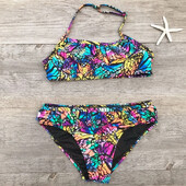 Dvodijelni kupaći kostimi za djevojčice Bikini print sa cvjetićima Bikini set za djevojčice Kupaći kostim Dječji kupaći kostimi Dječji kupaći kostimi Odjeća za plažu za djevojčice