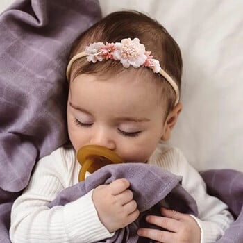 Cute Baby Elastic Hair Band Baby Girl Headband Newborn Head Flower νήπιο Headband Headband Παιδικά αξεσουάρ για μωρά μαλλιά