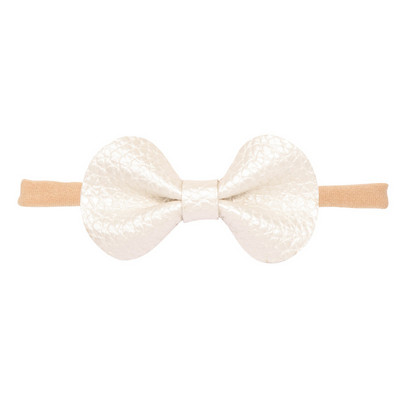 1 KOM Lytwtw's Baby PU jednorog traka za kosu Traka za kosu Traka za glavu za djevojčice Elastična novorođenčad Dodaci za kosu Odjeća