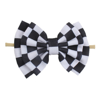 YANJIE 2023 New Arrival 6" Μαλλιά Φιόγκοι Νάιλον Κεφαλοδέτες Ύφασμα Elastic Baby Headband Αξεσουάρ μαλλιών για κορίτσια DIY Headwear Hairband