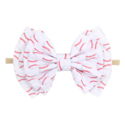 YANJIE 2023 New Arrival 6" Μαλλιά Φιόγκοι Νάιλον Κεφαλοδέτες Ύφασμα Elastic Baby Headband Αξεσουάρ μαλλιών για κορίτσια DIY Headwear Hairband
