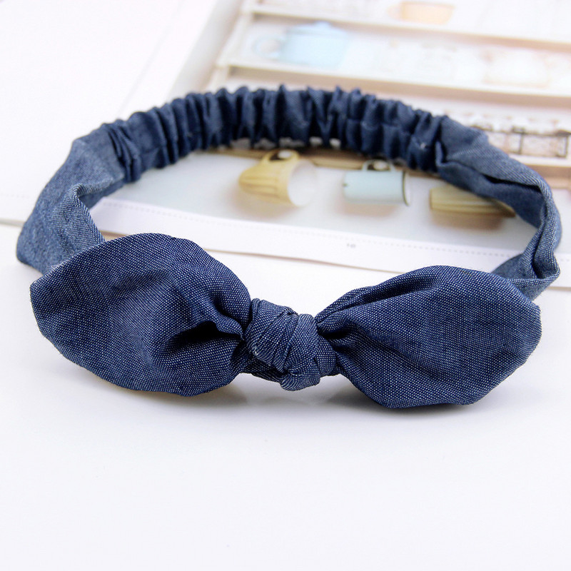 2 kom/lot popularne ženske traper trake za kosu za odrasle, elastične trake za kosu za ženske dodatke za pokrivala za glavu