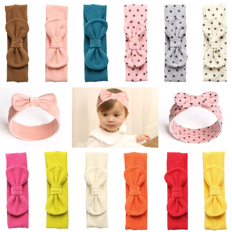 Traka za kosu od 1 komada, turban za kosu za novorođenčad, mašna, pokrivalo za glavu za novorođenče, poklon za malu djecu, vrpca, traka za kosu sa zečjim ušima