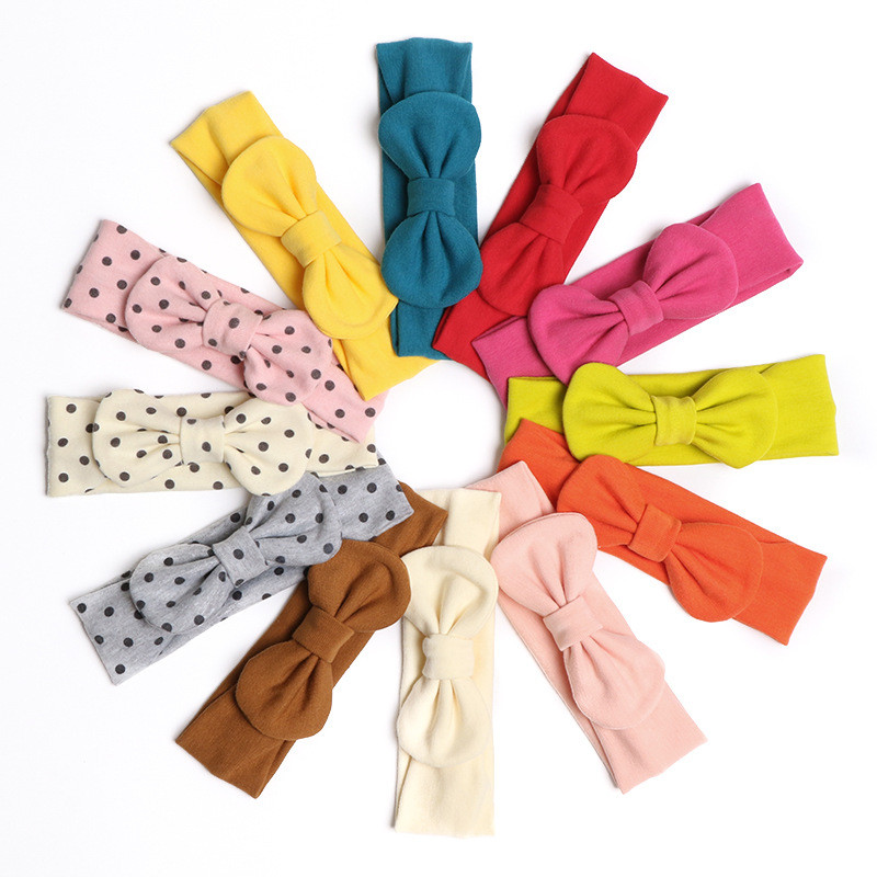 Traka za kosu od 1 komada, turban za kosu za novorođenčad, mašna, pokrivalo za glavu za novorođenče, poklon za malu djecu, vrpca, traka za kosu sa zečjim ušima