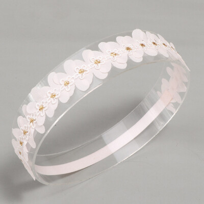 Új babafotó kellékek hajkiegészítők lányoknak újszülött fotózáshoz Virágos nyakkötős gyöngysor Fejpánt csecsemő barkácsfejfedők