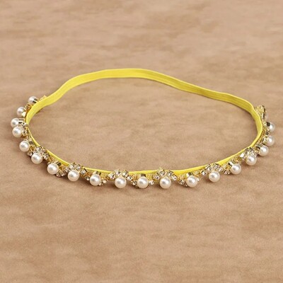 Új babafotó kellékek hajkiegészítők lányoknak újszülött fotózáshoz Virágos nyakkötős gyöngysor Fejpánt csecsemő barkácsfejfedők