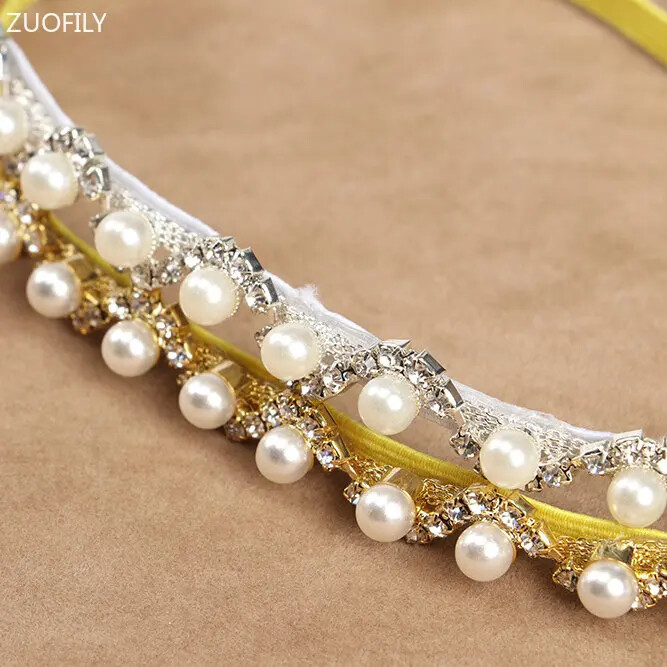 Új babafotó kellékek hajkiegészítők lányoknak újszülött fotózáshoz Virágos nyakkötős gyöngysor Fejpánt csecsemő barkácsfejfedők