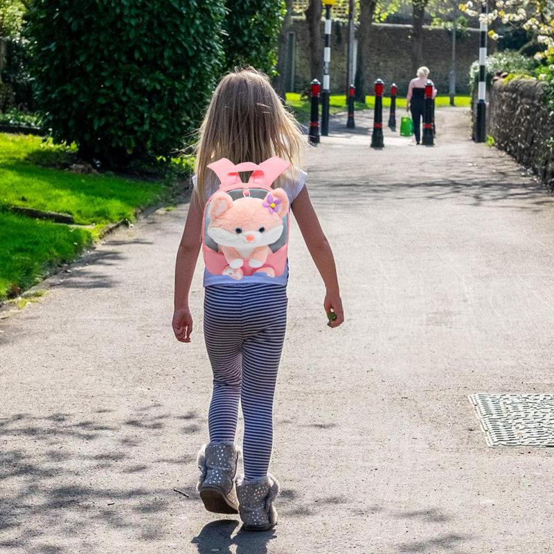 Plišani ruksak s plišanim mačkama s plišanim mačkama i uklonjivim ruksakom s plišanim mačkama za djevojčice, modni mini ženski ruksak