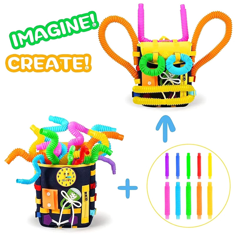 Karácsonyi ajándék barkács filc hátizsák iskolai méretű 11 hüvelykes HX 9 hüvelykes LX 3,9 hüvelykes W