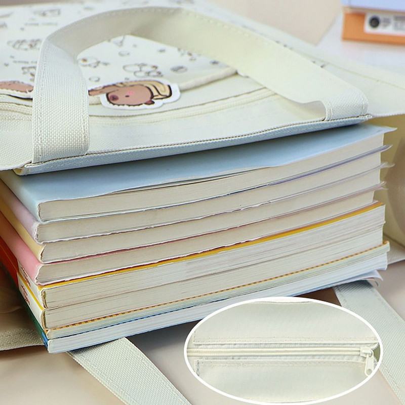 5 rétegű hordtáska iskolatáska Capybara Panda nagy kapacitású művészeti tárolótáska 20 könyv tárolására, oldalhálós zseb A4-es irattáska