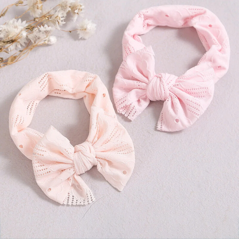 Traka za glavu za djevojčicu Meka elastična traka za glavu s mekom mašnom Slatka beba traka za glavu Trake za kosu za novorođenčad Dodaci za kosu s mašnom