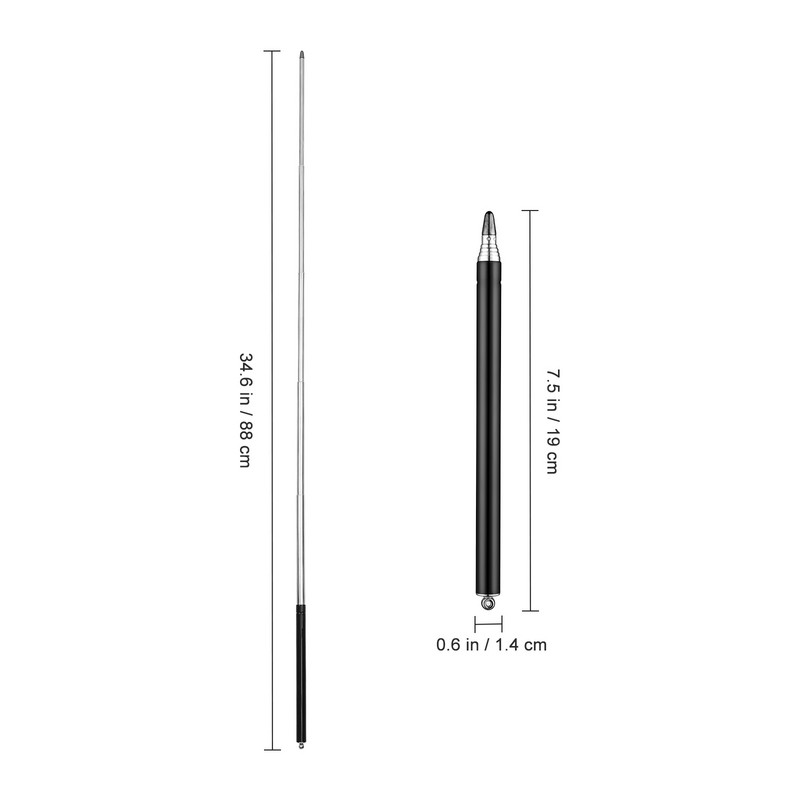 Rodyklės lazdelė Rankinė rodyklė Mokytojai moko Ištraukiama Ištraukiama klasė Mokytojo lenta Teleskopinis pirštas Išplečiamas