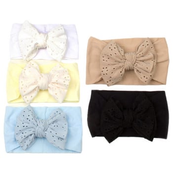 Κομψό Baby Bow Headband Trendy Baby Turban Headband Trendy Bowknot Headband Ελαστικά αξεσουάρ μαλλιών για βρέφη