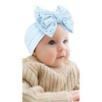 Κομψό Baby Bow Headband Trendy Baby Turban Headband Trendy Bowknot Headband Ελαστικά αξεσουάρ μαλλιών για βρέφη