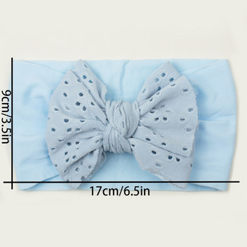 Κομψό Baby Bow Headband Trendy Baby Turban Headband Trendy Bowknot Headband Ελαστικά αξεσουάρ μαλλιών για βρέφη