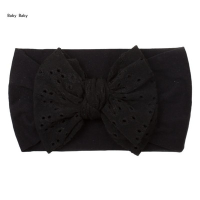 Stílusos baba masni fejpánt Divatos baba turbán fejpánt divatos masnis fejpánt elasztikus hajtartozékok csecsemő lányoknak