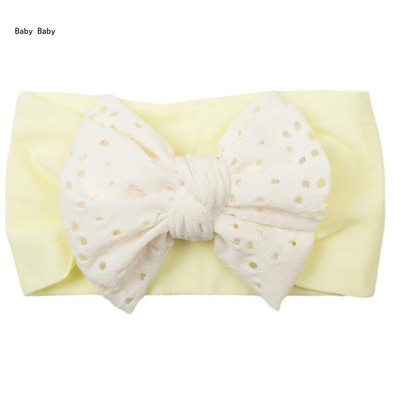 Stílusos baba masni fejpánt Divatos baba turbán fejpánt divatos masnis fejpánt elasztikus hajtartozékok csecsemő lányoknak